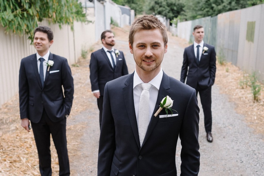 Wedding tailoring at Joseph Uzumcu Adelaide